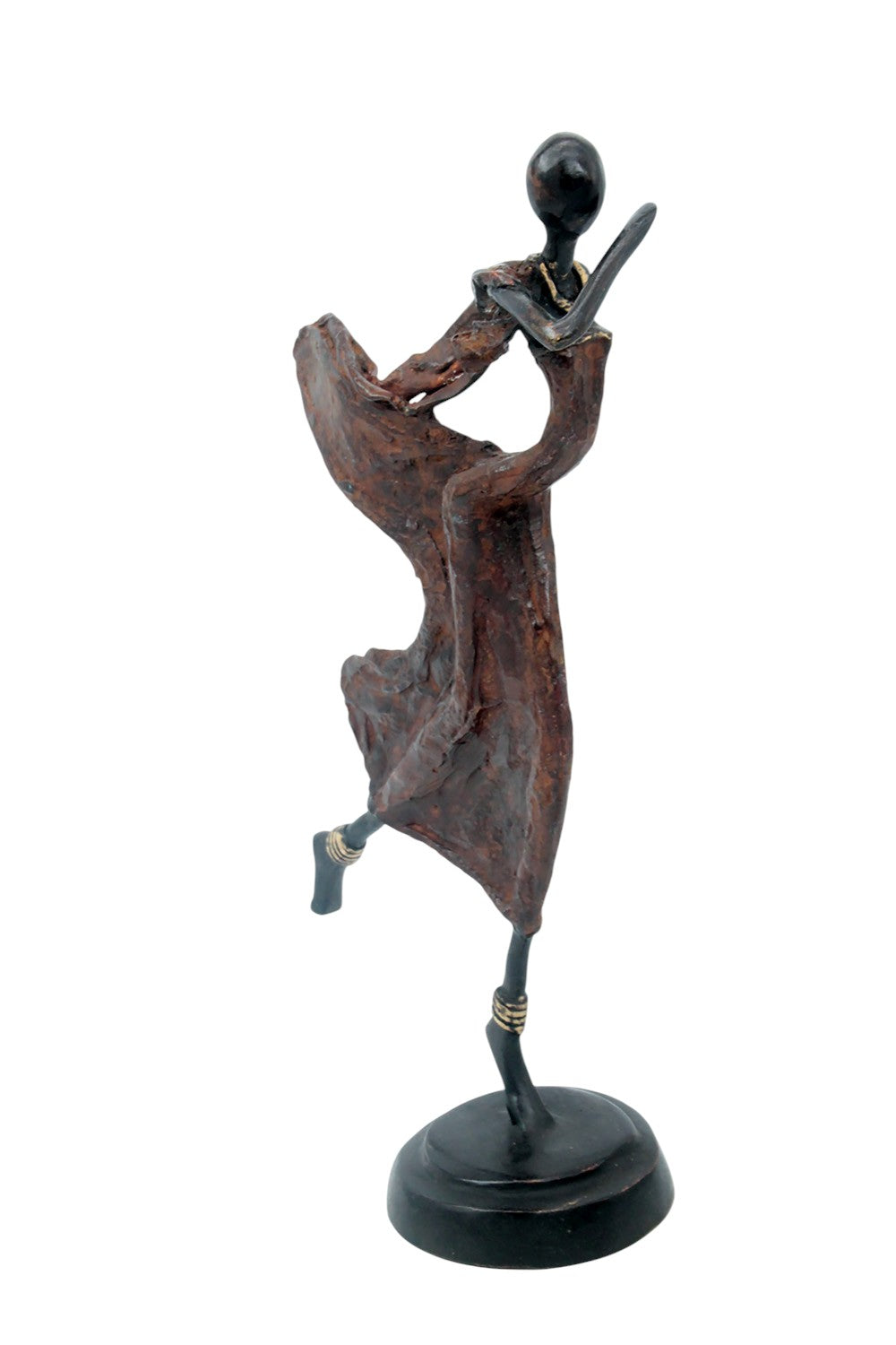 Danseuse 35 cm marron n°2 Bronzes d'Afrique