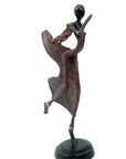 Danseuse 35 cm marron n°2 Bronzes d'Afrique