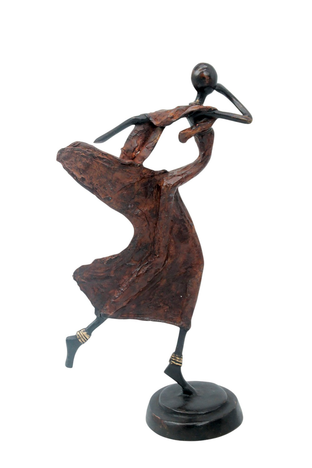 Danseuse 35 cm marron n°2 Bronzes d'Afrique