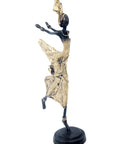 Bronze 35 cm doré n°19 Bronzes d'Afrique