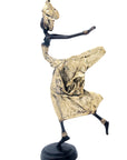 Bronze 35 cm doré n°19 Bronzes d'Afrique