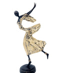Danseuse 35 cm dorée n°1 Bronzes d'Afrique