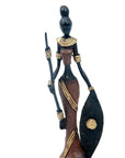 Bronze Mohamadi Dermé 20 cm marron n°7 Bronzes d'Afrique