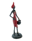 Bronze 15 cm rouge n°8 Bronzes d'Afrique
