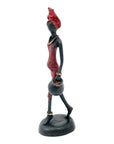 Bronze 15 cm rouge n°8 Bronzes d'Afrique