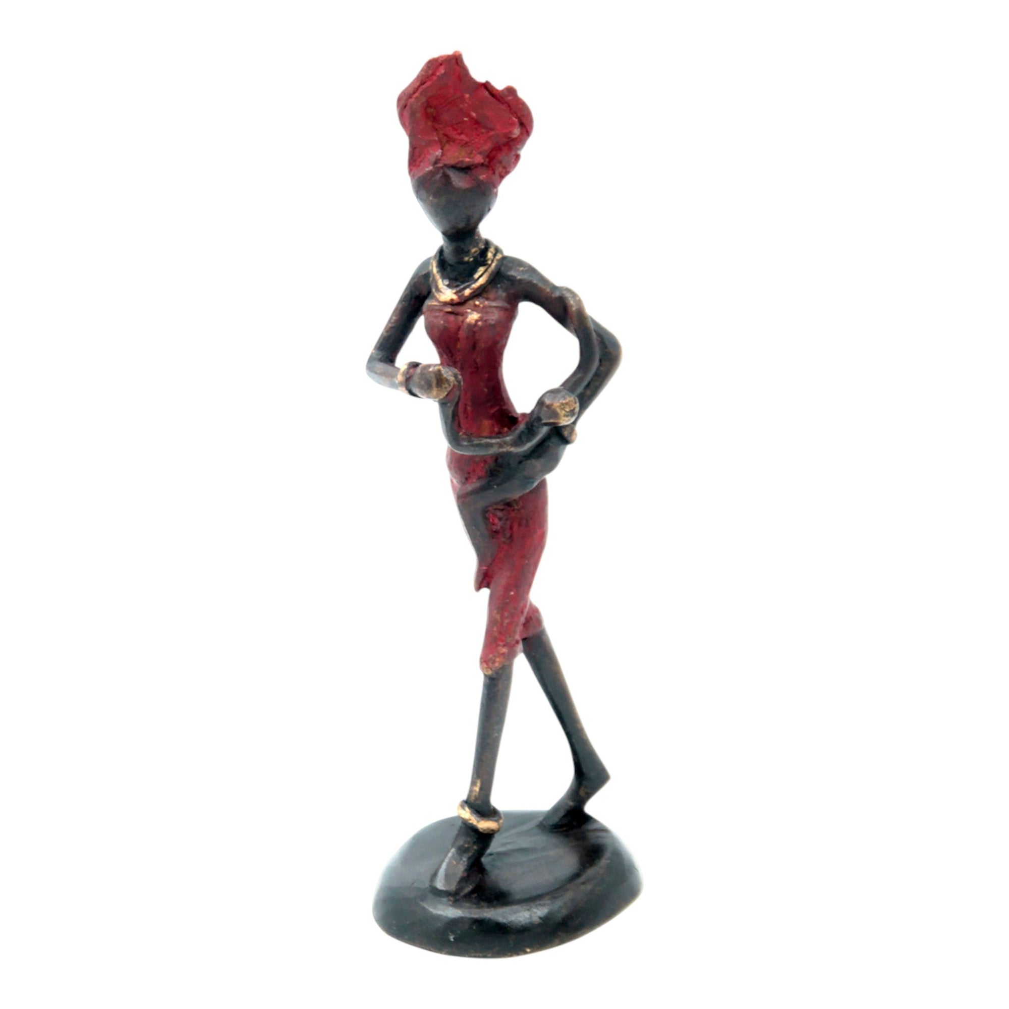 Bronze 15 cm rouge n°13 Bronzes d'Afrique