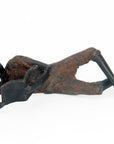 Bronze allongé 20 cm marron n°1 Bronzes d'Afrique