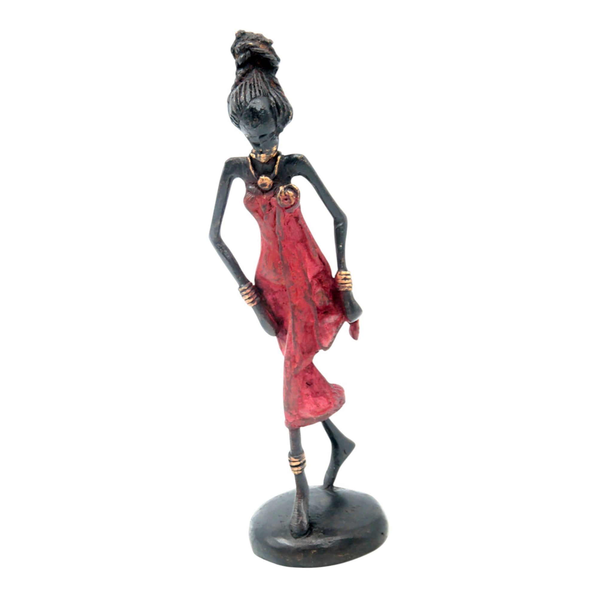 Bronze 20 cm rouge n°11 Bronzes d'Afrique