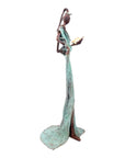Bronze 55 cm turquoise n°6 Bronzes d'Afrique