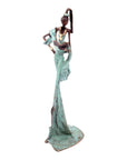 Bronze 55 cm turquoise n°6 Bronzes d'Afrique