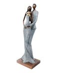 Bronze Issouf couple 55 cm gris n°2 Bronzes d'Afrique