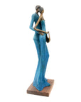 Bronze Issouf couple 55 cm bleu n°2 Bronzes d'Afrique
