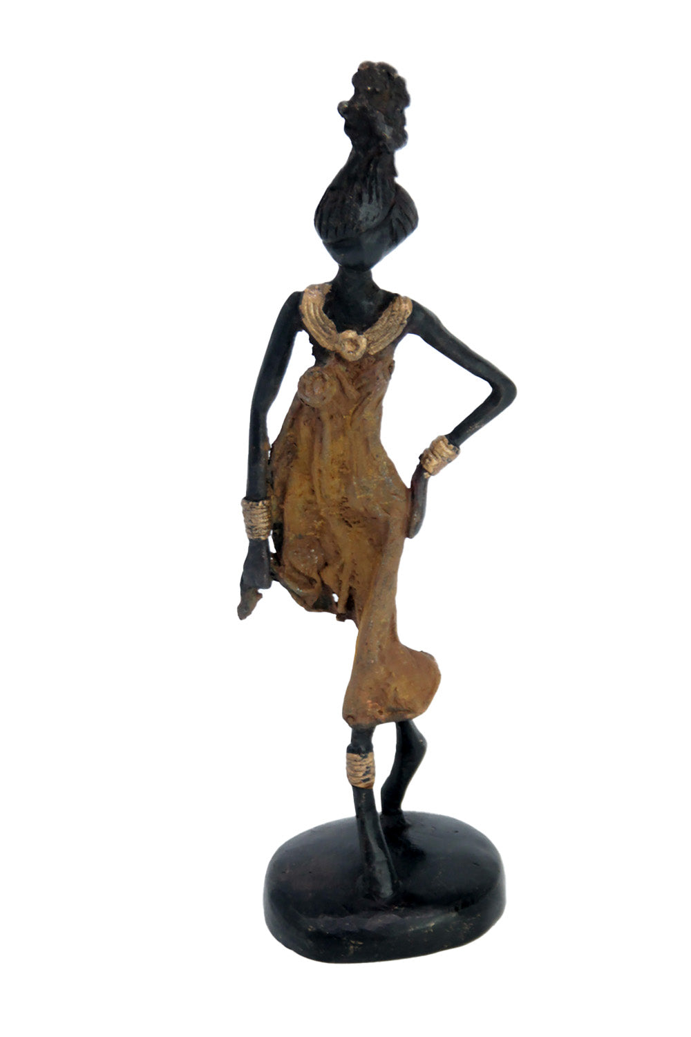 Bronze 20 cm marron n°14 Bronzes d'Afrique