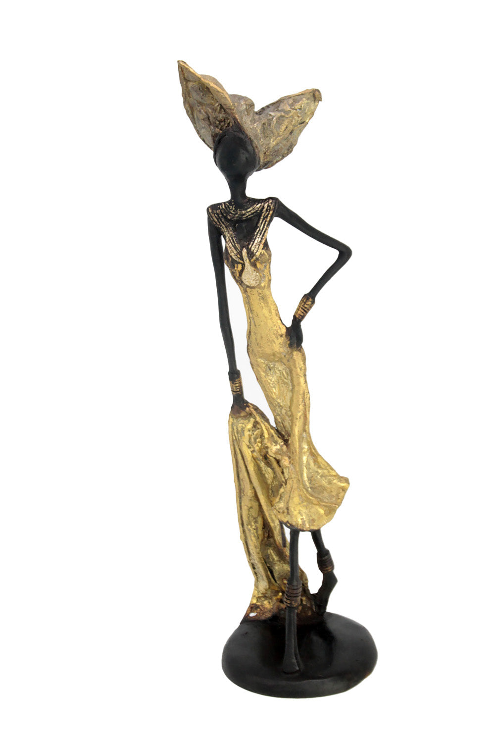 Bronze 35 cm doré n°7 Bronzes d'Afrique