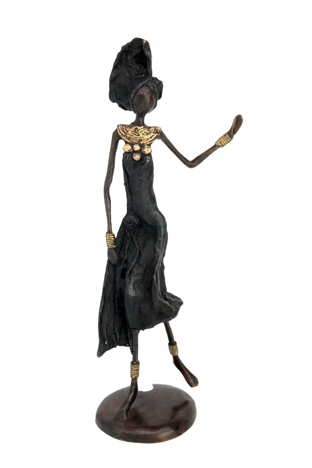 Bronze 35 cm noir n°18 Bronzes d'Afrique