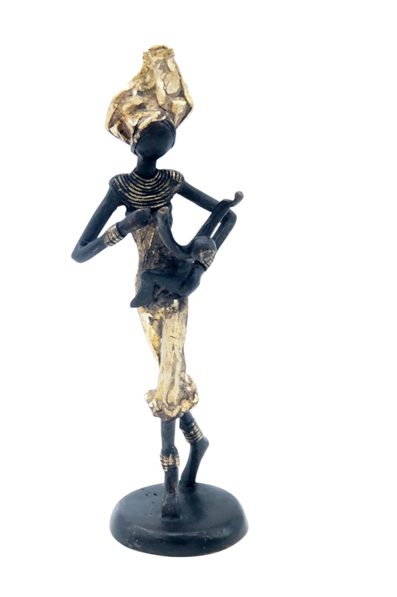 Bronze 20 cm doré n°13 Bronzes d'Afrique