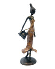 Bronze 25 cm marron n°11 Bronzes d'Afrique