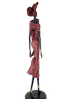 Bronze Issouf 110 cm rouge n°1 Bronzes d'Afrique