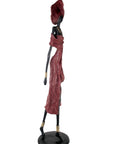 Bronze Issouf 110 cm rouge n°1 Bronzes d'Afrique