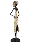 Bronze Issouf 110 cm doré n°1 Bronzes d'Afrique