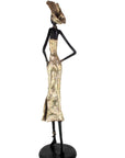 Bronze Issouf 110 cm doré n°1 Bronzes d'Afrique