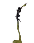 Bronze Issouf danseuse 50 cm vert n°2 Bronzes d'Afrique