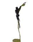 Bronze Issouf danseuse 50 cm vert n°2 Bronzes d'Afrique