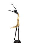 Bronze danseuse 55 cm doré n°1 Bronzes d'Afrique