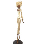 Bronze Issouf 70 cm doré n°1 Bronzes d'Afrique