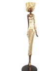 Bronze Issouf 70 cm doré n°1 Bronzes d'Afrique