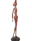 Bronze Issouf 70 cm rouge n°3 Bronzes d'Afrique