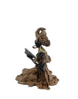 Bronze Issouf exceptionnel assis 55 cm marron n°3 Bronzes d'Afrique