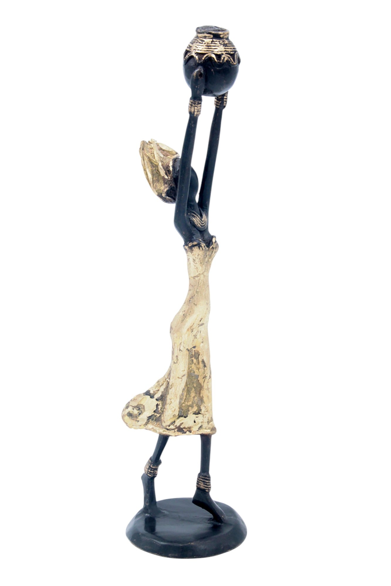 Bronze 25 cm doré n°14 Bronzes d'Afrique