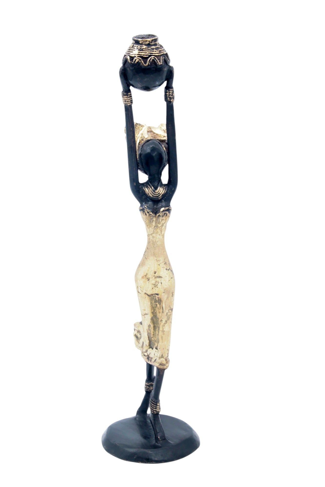 Bronze 25 cm doré n°14 Bronzes d'Afrique