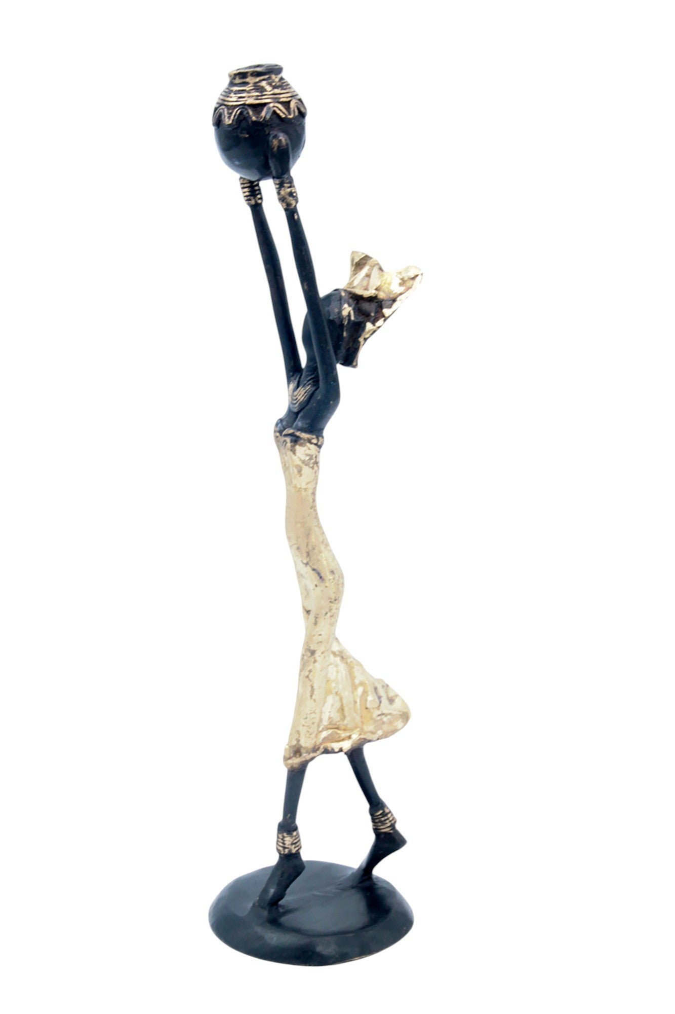 Bronze 25 cm doré n°14 Bronzes d'Afrique