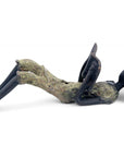 Bronze allongé 20 cm vert n°10 Bronzes d'Afrique
