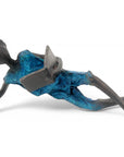 Bronze allongé 20 cm bleu n°2 Bronzes d'Afrique