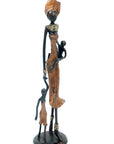 Bronze 35 cm marron n°3 Bronzes d'Afrique