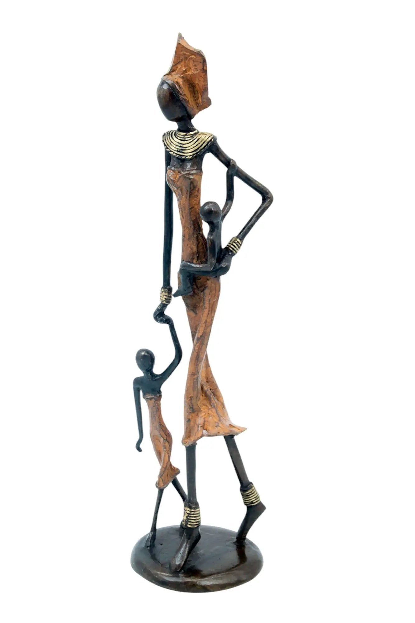 Bronze 35 cm marron n°3 Bronzes d'Afrique