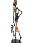 Bronze 35 cm marron n°3 Bronzes d'Afrique