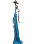 Bronze 55 cm bleu n°9 Bronzes d'Afrique