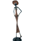 Bronze 55 cm marron n°9 Bronzes d'Afrique