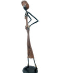 Bronze 55 cm marron n°9 Bronzes d'Afrique