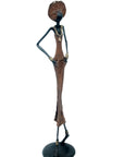 Bronze 55 cm marron n°9 Bronzes d'Afrique