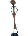 Bronze 55 cm marron n°9 Bronzes d'Afrique