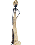 Bronze 55 cm doré n°4 Bronzes d'Afrique