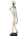Bronze 55 cm doré n°7 Bronzes d'Afrique