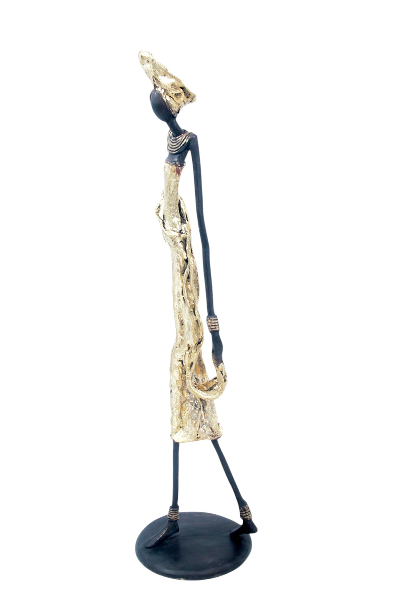 Bronze 55 cm doré n°7 Bronzes d'Afrique