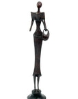 Bronze Moma 60 cm marron n°6 Bronzes d'Afrique