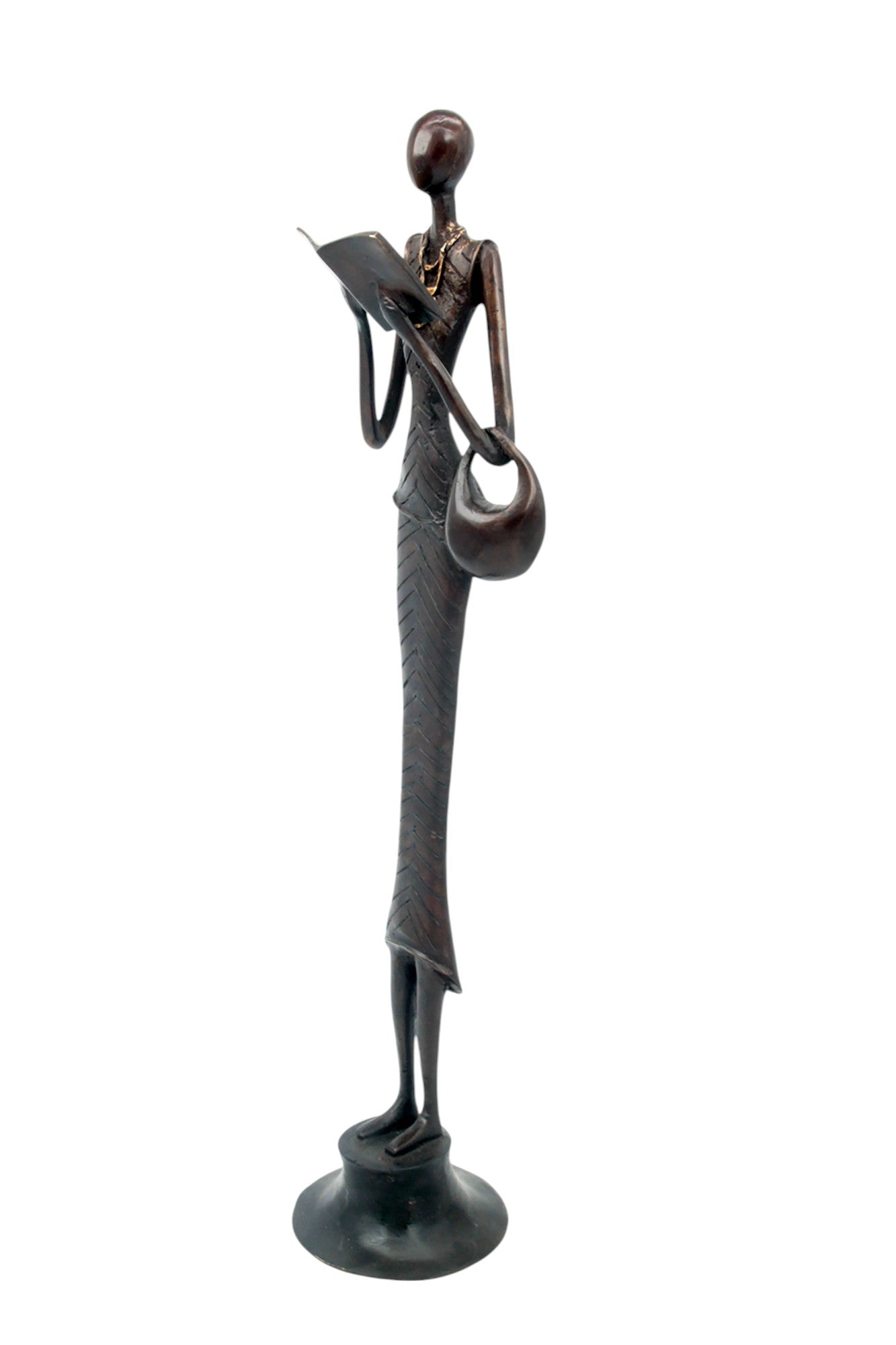 Bronze Moma 60 cm marron n°6 Bronzes d'Afrique